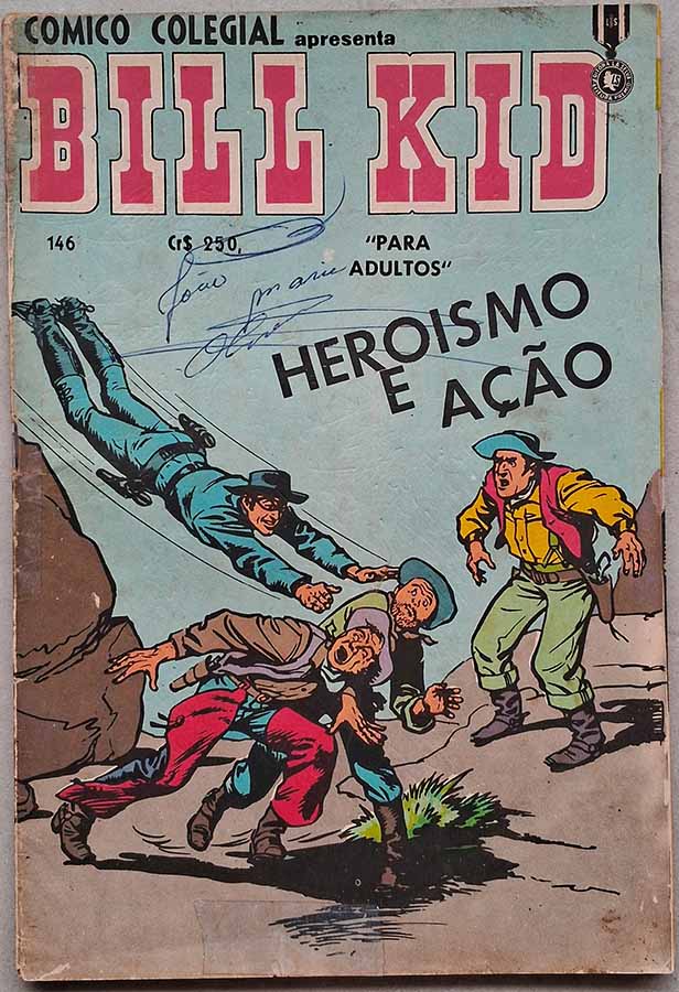 Cômico Colegial Nº 222 Bill Kid Abril/1967 La Selva