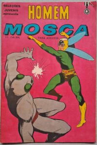 Seleções Juvenis Número 585. Com Homem Mosca.  Gibis antigos originais. Revistas em quadrinhos anos 60.  Editora: La Selva.  Edição: Fevereiro/1967. 