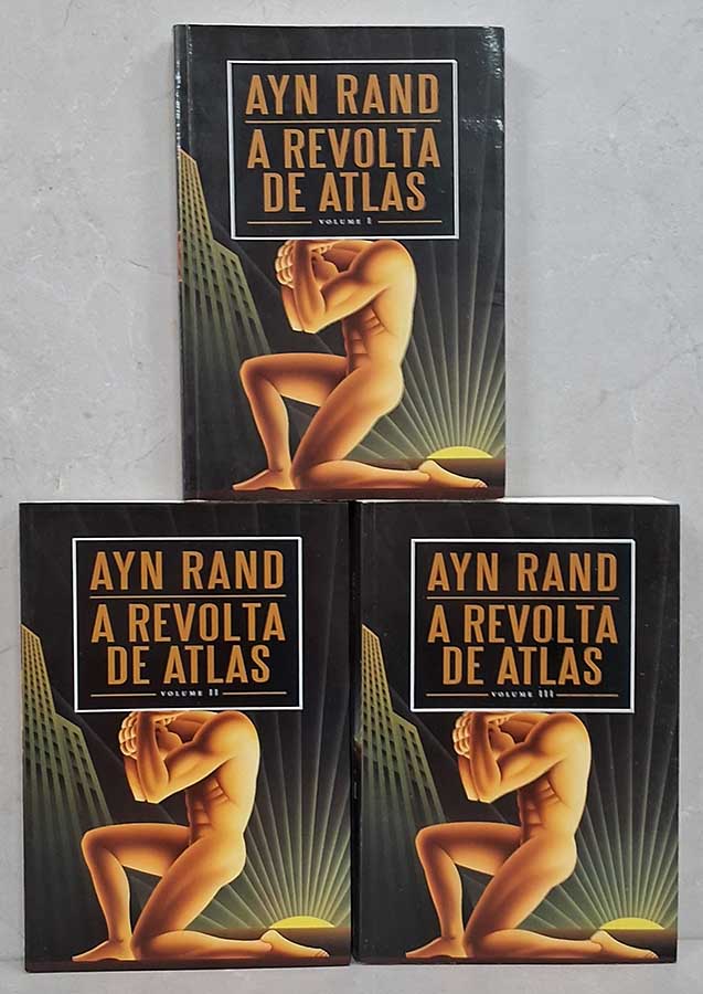 A Revolta de Atlas 3 Volumes