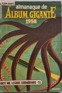 Almanaque Álbum Gigante 1958.  Gibis antigos originais. Almanaques e edições especiais. Revistas em quadrinhos anos 50.  Editora: EBAL. 