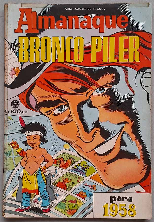 Almanaque Bronco Piler para 1958 Rge