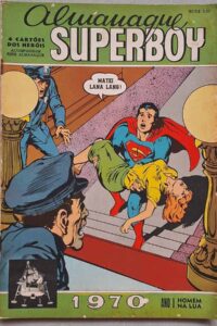 Almanaque Superboy 1970.  Gibis antigos originais. Almanaques e edições especiais. Revistas em quadrinhos anos 70.  Editora: EBAL. 