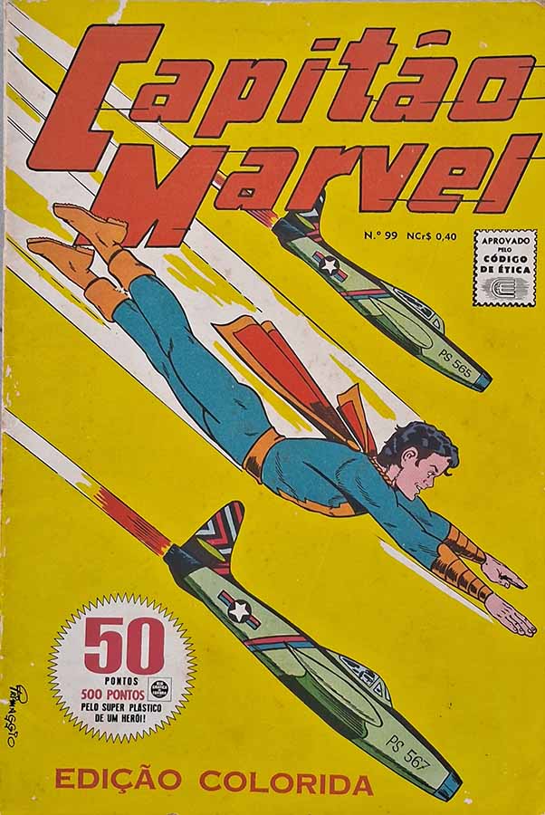 Capitão Marvel Magazine Nº 99 Outubro/1967 Rge