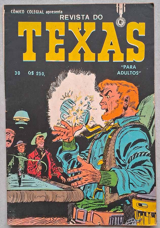 Cômico Colegial Nº 223 Revista do Texas #30 Abril/1967 La Selva