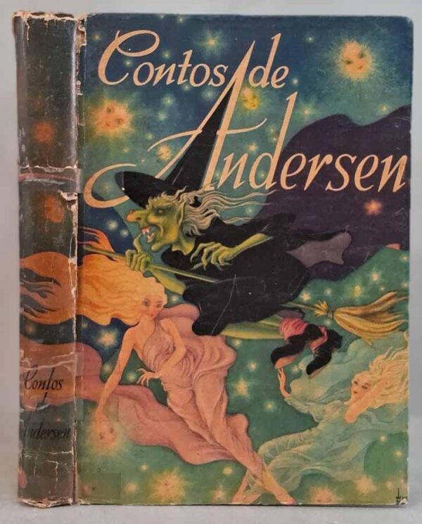 Contos de Andersen. Edição ilustrada.   Autor: Hans Christian Andersen.   Livros Usados/Seminovos.  Editora: Globo.  Ano de Edição: 1959.