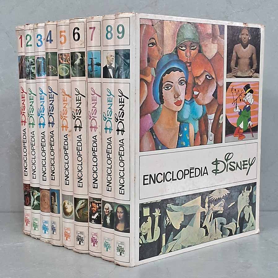 Enciclopédia Disney: Coleção Completa 9 Volumes