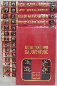 Coleção Novo Tesouro da Juventude. Volumes 3 ao 18.  Livros Usados/Seminovos. Literatura Infanto Juvenil. Não está completa. Faltam volumes 1, 2 e 3.  Editora: Opus.