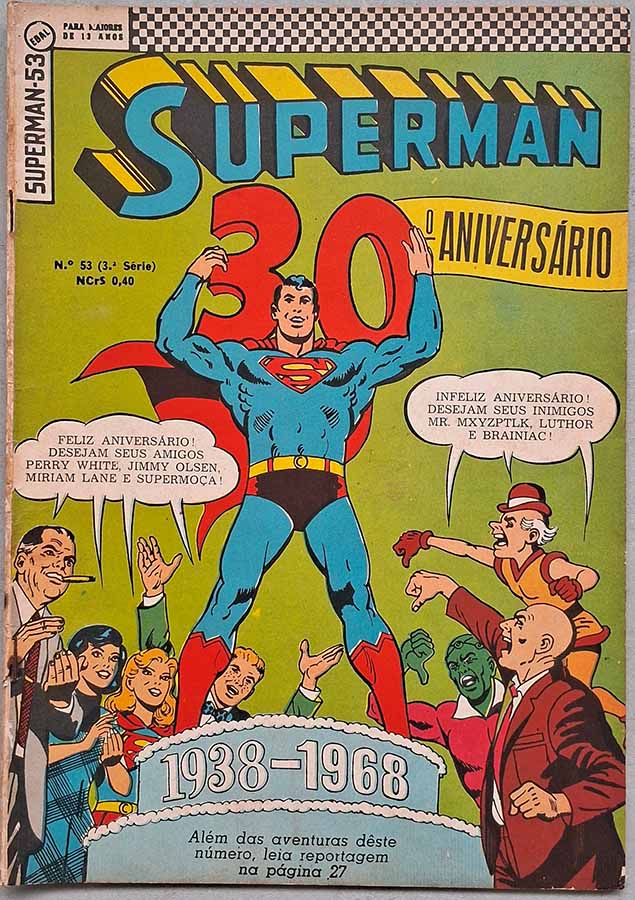 Superman 3ª Série Nr 53/ EBAL