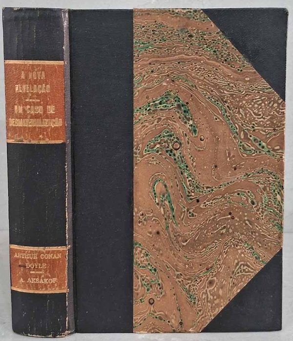 A Nova Revelação. Um Caso de Desmaterialização.  Duas obras completas em volume único.  Autor: Arthur Conan Doyle.  Livros Usados/Seminovos. Espiritismo.  Editora: Federação Espírita Brasileira.