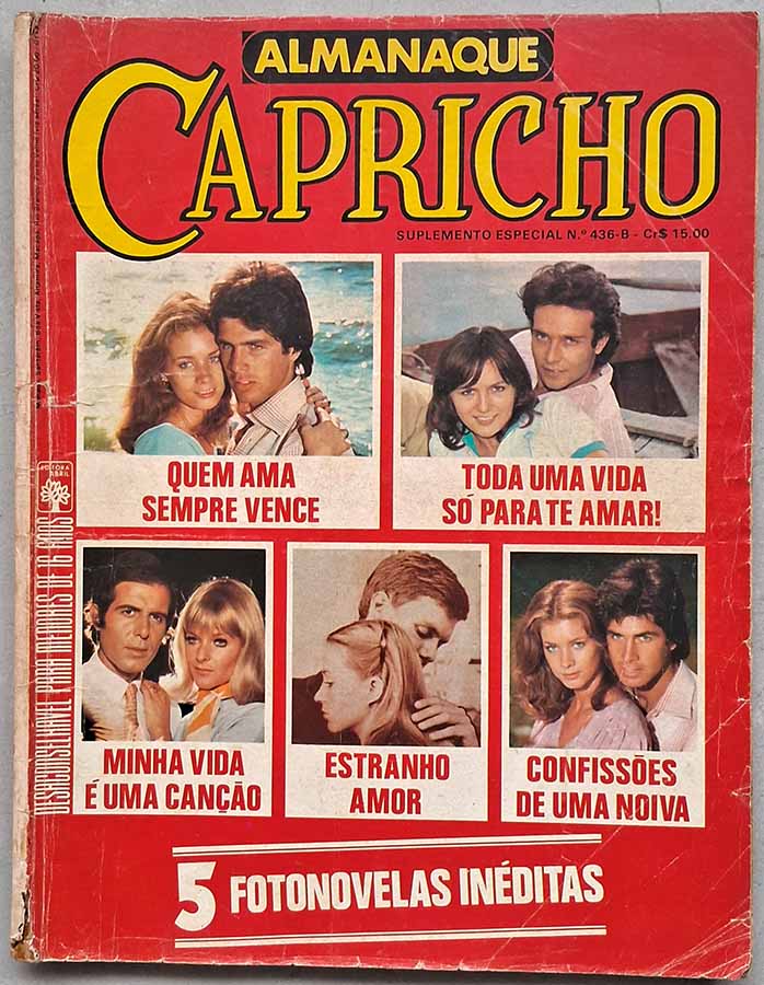 Almanaque Capricho N. 436 / Fotonovelas