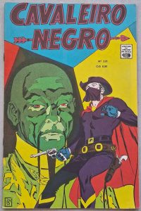 Cavaleiro Negro nº 233 Edição Colorida em Provas Concretas.  Gibis antigos originais. Revistas em quadrinhos anos 70.  Editora: RGE - Rio Gráfica Editora.  Edição: Agosto/1971. 