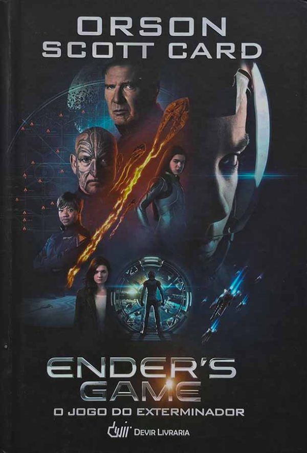 O Jogo do Exterminador. Ender's Game. Autor: Orson Scott Card.  Livros usados. Editora: Devir Livraria