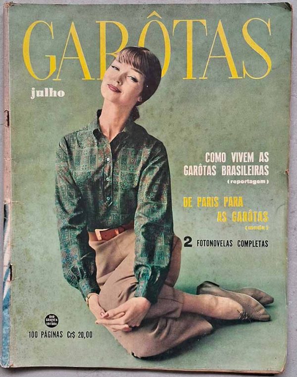 Revista Garotas Nº 13. Status: Revistas Antigas.  Editora: RGE.  Edição: Julho/1960.