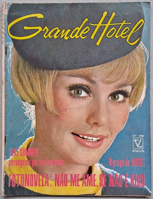 Revista Grande Hotel Nº 1098.  Fotonovela completa: Não se Ame se não é Rico com Michela Roc, Franco Dani, Laila Medici, Mimo Billi, Franco Aloisi, Gianni Bonadona.  Editora: Vecchi.   Edição: 20/Agosto/1975. 