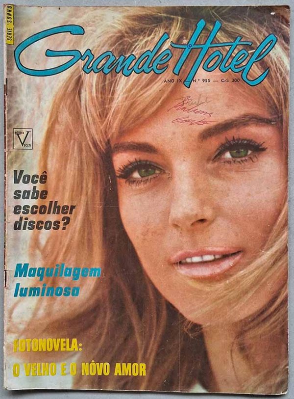 Revista Grande Hotel Nº 955.  Fotonovela completa: O Velho e o Novo Amor com Nuccia Cardinale, Lucy Mauro.  Editora: Vecchi.   Edição: 23/Novembro/1965. 