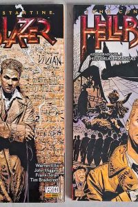 John Constantine, Hellblazer: Assombrado.  Série completa em 2 Volumes.  Artes: Warren Ellis e Outros.  Coleções completas de Gibis & HQs.  Editora: Panini Comics. 