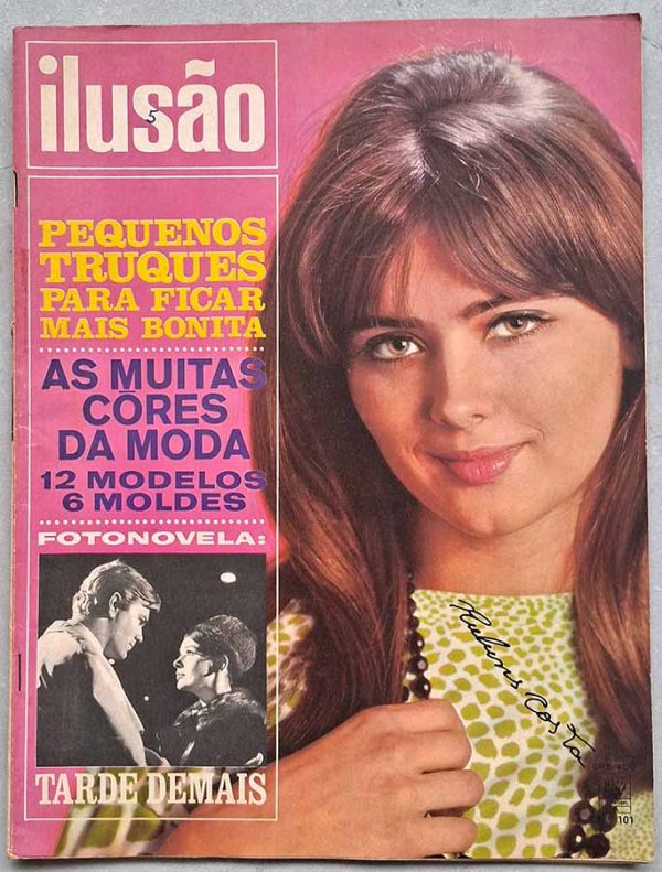 Revista Ilusão nº 101. Fotonovela completa: Tarde Demais.  Revistas antigas dos anos 60.  Editora: Abril.  Edição: Setembro/1966. 