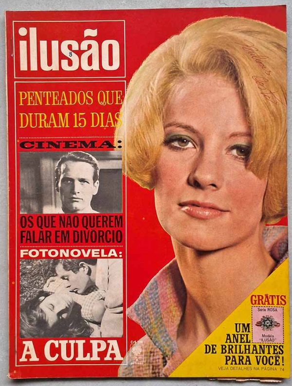 Revista Ilusão nº 90. Fotonovela completa: A Culpa.  Com Aldo Suligoj, Maria Teresa Orsini, Raoul Pisani, Janick Brocart, Filiberto Conti, Silvana Marchi.  Revistas antigas dos anos 60. 