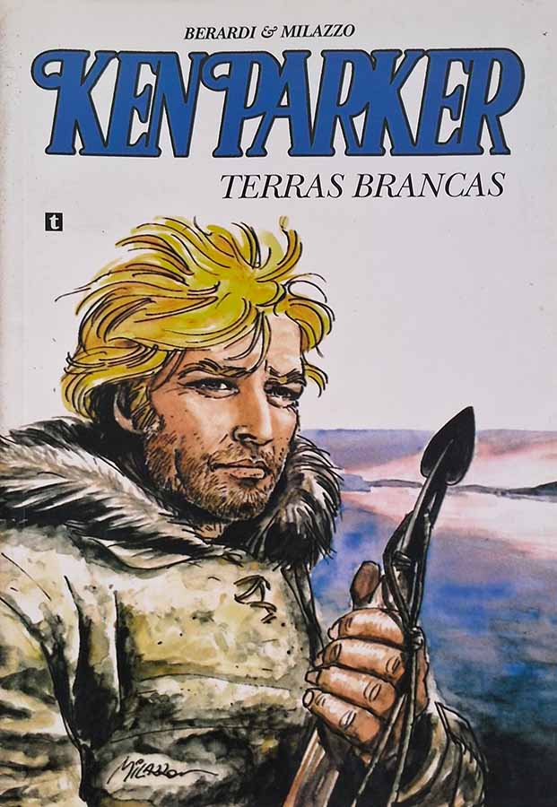 Ken Parker Nº 10. Em Terras Brancas.  Gibis. Revistas em quadrinhos anos 2000.  Editora: Cluq - Clube dos Quadrinhos. 