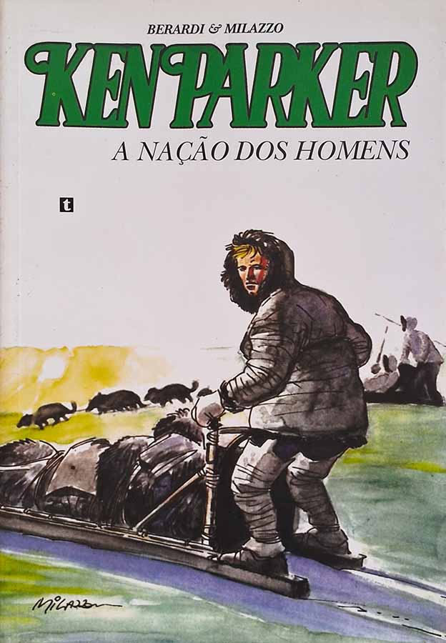 Ken Parker Nº 11. A Nação dos Homens.  Gibis. Revistas em quadrinhos anos 2000.  Editora: Cluq - Clube dos Quadrinhos. 