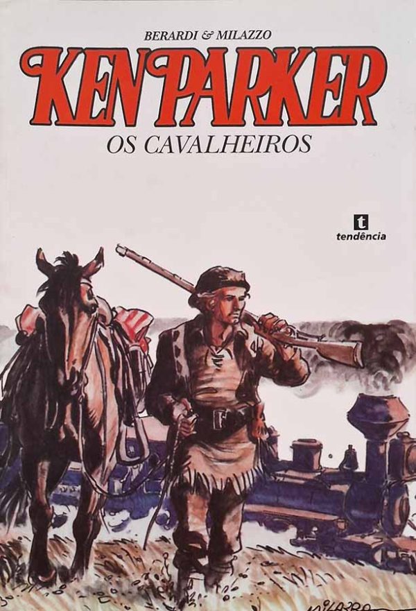 Ken Parker Nº 3. Os Cavalheiros.  Gibis. Revistas em quadrinhos anos 2000.  Editora: Cluq - Clube dos Quadrinhos. 