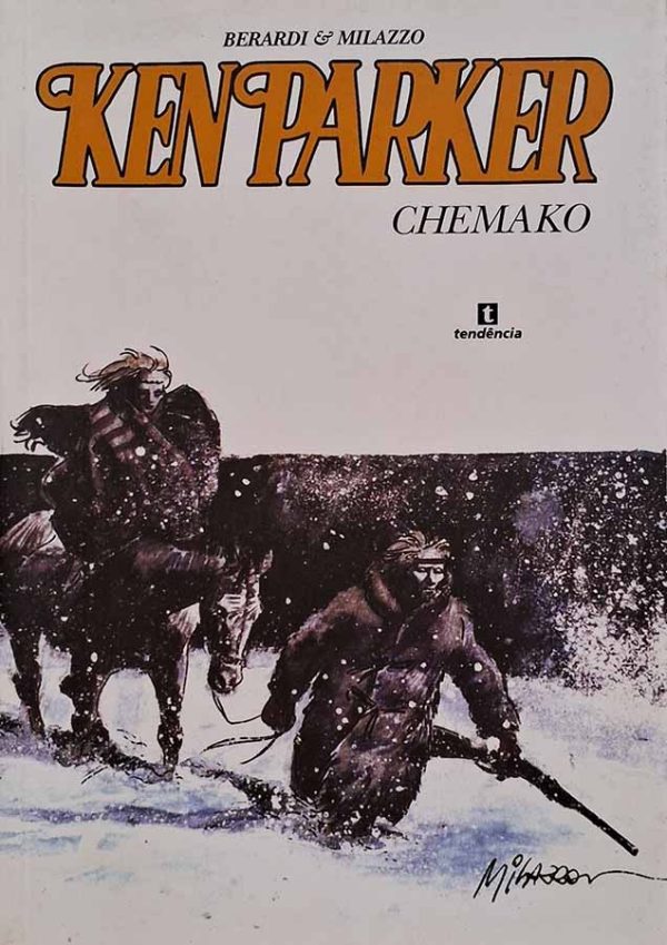 Ken Parker Nº 5. Chemako.  Gibis. Revistas em quadrinhos anos 2000.  Editora: Cluq - Clube dos Quadrinhos. 