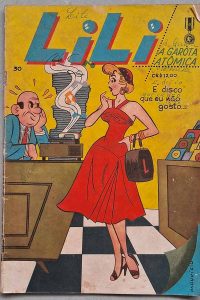 Lili, a Garota Atômica Nº 30. Seleções em Quadrinhos.  Gibis antigos. Revistas em quadrinhos anos 60.  Editora: EBAL.  Edição: Março/1960. 