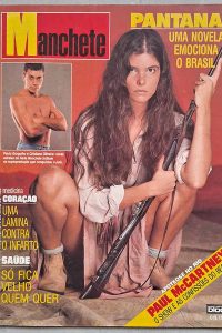 Revista Manchete nº 1985. Capa: Cristiana Oliveira.  Revistas antigas dos anos 90.  Destaques/Principais Matérias: Pantanal: Uma Novela Emociona o Brasil; Paul McCartney