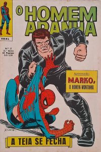 O Homem Aranha 1ª Série Nº 37.  Gibis Antigos. Revistas em quadrinhos anos 70. História de Stan Lee. Desenhos por John Buscema e John Romita. Editora: EBAL.  Edição: Abril/1972. 