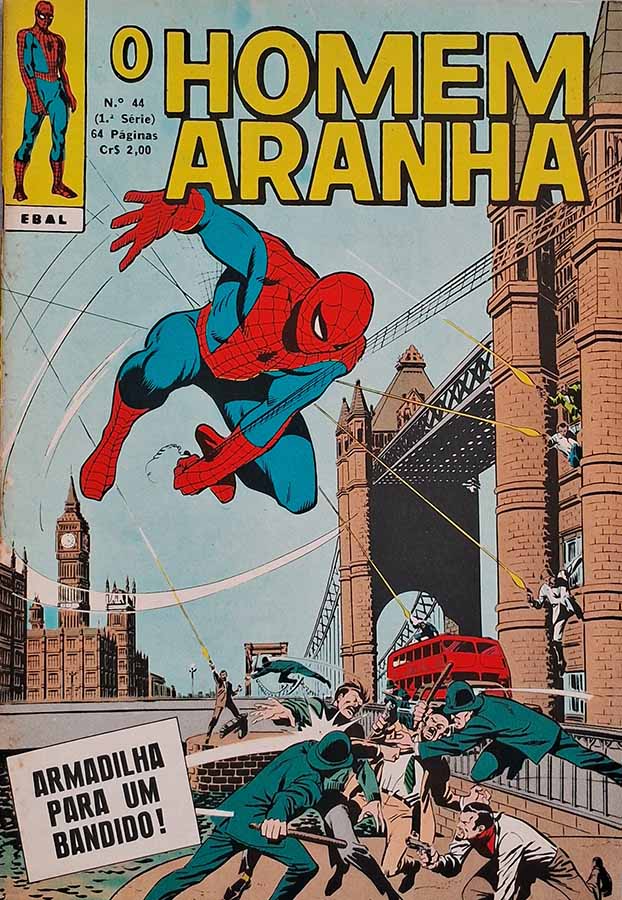 O Homem Aranha 1ª Série Nº 44/Ebal