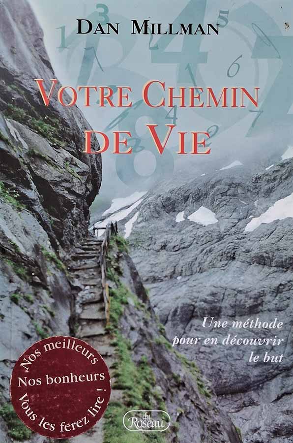 Votre Chemin de Vie.  Autor: Dan Millman.   Livros usados. 