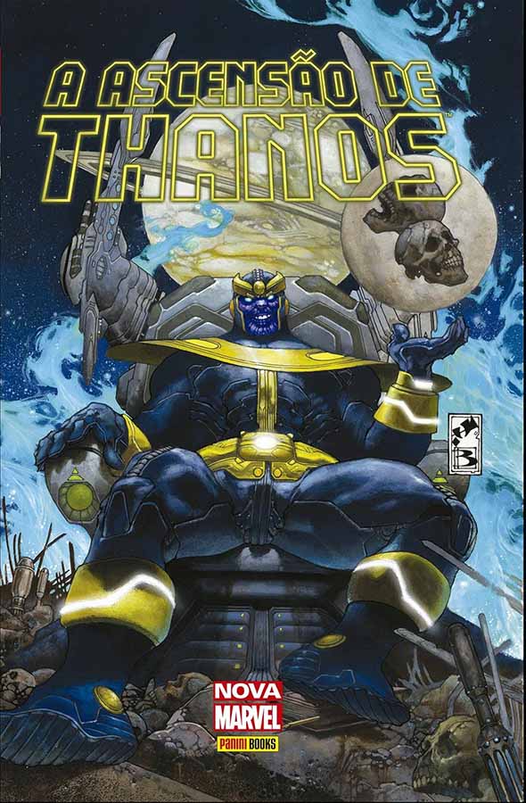 A Ascensão de Thanos/Panini.  Gibis & Quadrinhos. Graphic Novels. Marvel.  Editora: Panini.