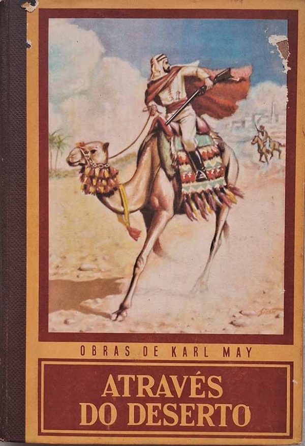 Através do Deserto. Obras de Karl May. 