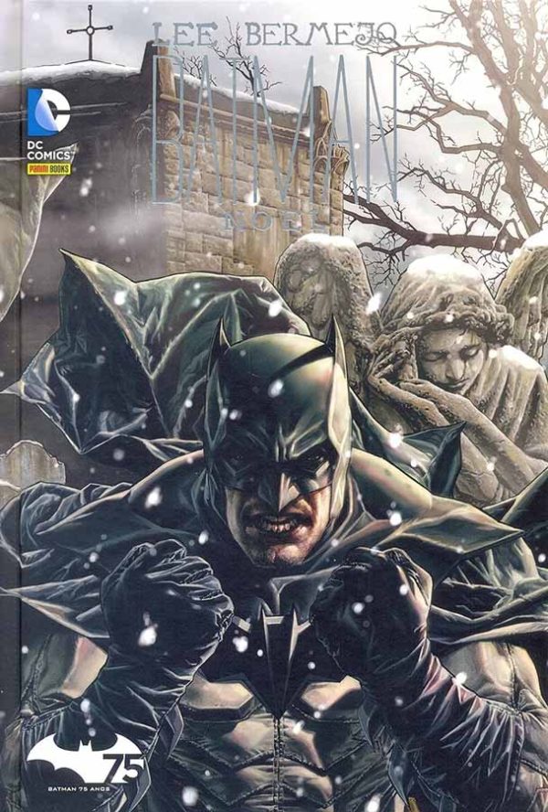 Batman Noel.  Batman 75 Anos.  Por Lee Bermejo.  Gibis & Quadrinhos. Graphic Novels. Batman.  Editora: Panini. 