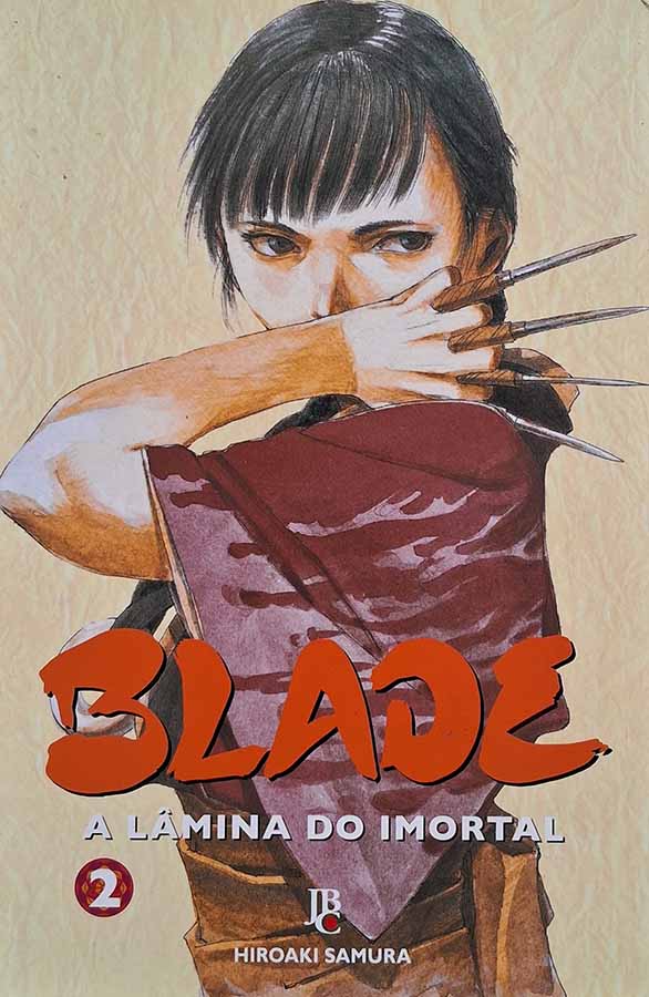 Blade: A Lâmina do Imortal 2.  Mangás.  Editora: JBC. 