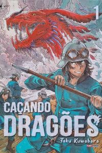 Caçando Dragões 01.  Autor: Taku Kuwabara.  Mangás.  Editora: Planet Mangá. 