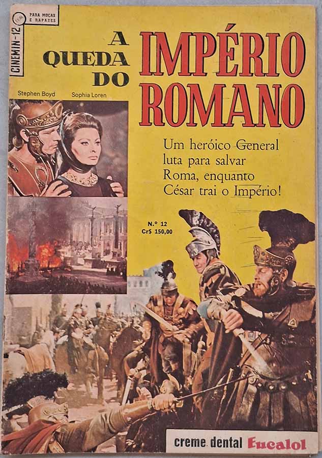 Cinemin Nº 12.  3ª Série em A Queda do Império Romano. 