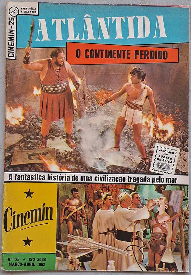 Cinemin Nº 25 (Atlântida: o Continente Perdido/Ebal)