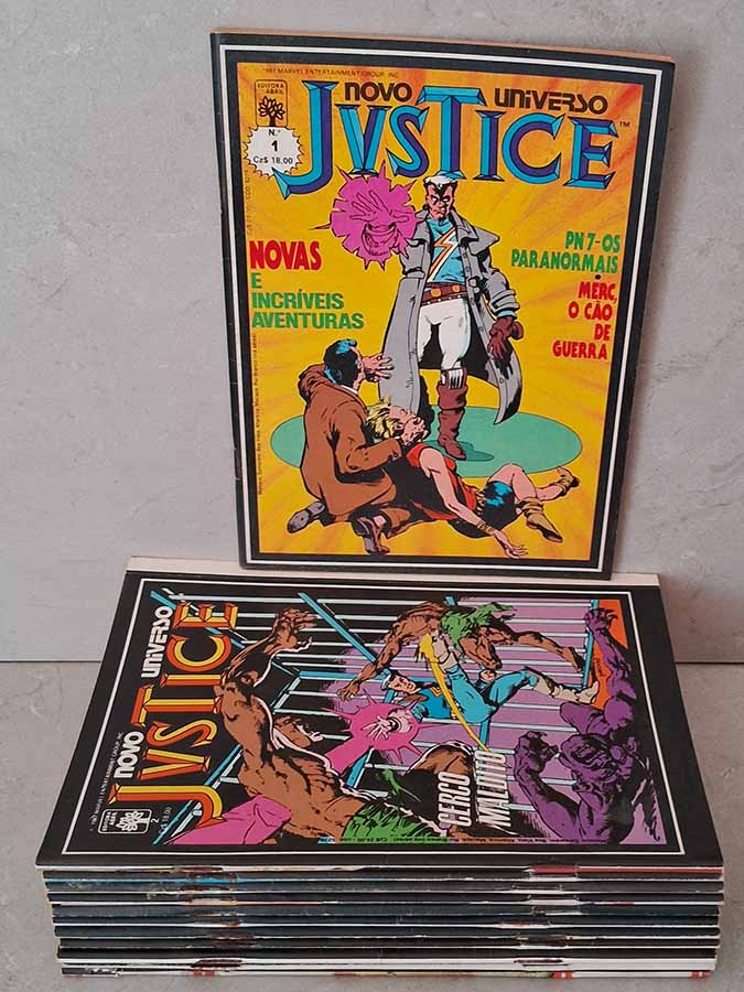 Coleção Novo Universo Justice /Abril [12 Edições]