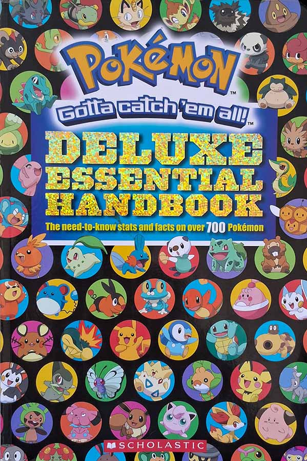 Pokemon: Deluxe Essential Handbook.  Livros Usados/Seminovos. Jogos.  Editora: Scholastic.