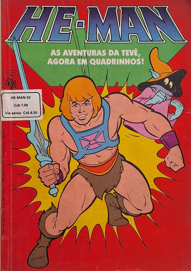 He-Man #03.  Gibis & Quadrinhos.  Editora Abril