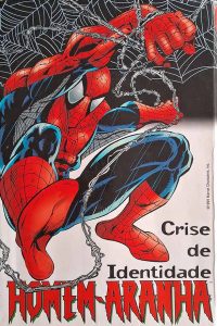 Homem-Aranha: Crise de Identidade.  Minissérie completa. Box com 4 edições.  Gibis & Quadrinhos. Marvel Comics. Minisséries Completas.  Editora: Abril. 