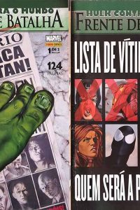 Frente de Batalha: Hulk Contra o Mundo.  Minissérie Completa em 2 partes. Panini.