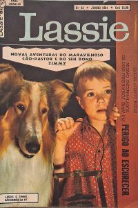 Lassie Nº 62.  1ª Série em Perigo ao Escurecer. 