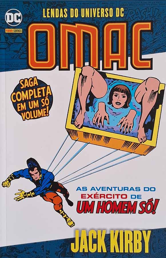 OMAC.  Da coleção Lendas do Universo DC: Jack Kirby. Editora Panini