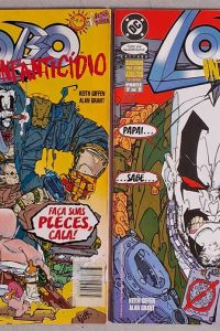 Lobo Infanticídio.  Minissérie Completa em 2 edições.  Por Keith Giffen e Alan Grant.  Gibis & Quadrinhos. Minisséries Completas.