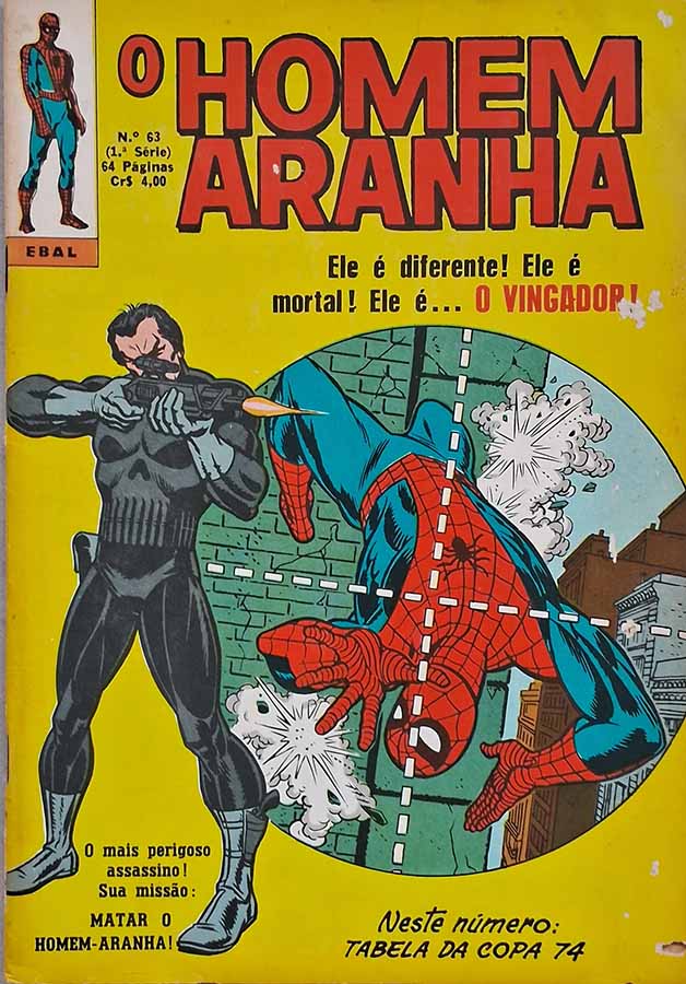 O Homem Aranha Nº 64 [Julho/1974; EBAL]