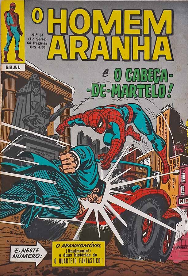 O Homem Aranha Nº 64 (Julho 1974/Ebal)