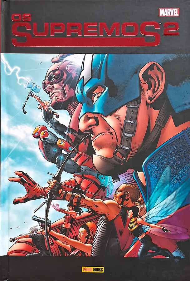 Os Supremos [Volume 2].  Edição Definitiva.  Por Mark Millar; Bryan Hitch.  Graphic Novels. DC Comics.  Panini.