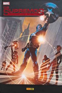 Os Supremos Volume 1.  Edição Definitiva.  Por Mark Millar; Bryan Hitch.  Graphic Novels. Marvel Comics. Panini.